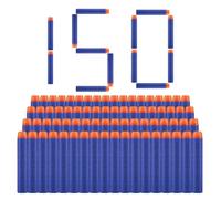 Dardi Morbide Freccette Schiuma Proiettile,Dardi Proiettili per Pistola,Munizioni a Freccette,Dardi Proiettili per Nerf N-Strike Elite Series Blasters Pistola Giocattolo Compatibili,Blu,150pezzi