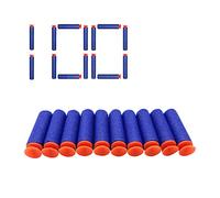 Dardi Morbide Freccette Schiuma Proiettile,Ricambio Munizioni Ricarica A Schiuma Freccette,Dardi Proiettili,Colpi E Munizioni Accessori Per Pallottole Ricarica In Giochi E Giocattoli All'Aperto,100Pz.
