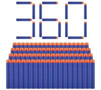 Dardi Proiettili per Pistola Nerf N Strike Elite Blaster Ricambio 360 Pezzi Munizioni Ricarica Compatibili Freccette per Series Blasters Giocattolo per Bambini