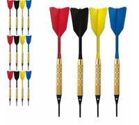 Dardi set di 12 Freccette Softdard Fly Fast, punta in plastica, 1-4 BSF 2BA16gr