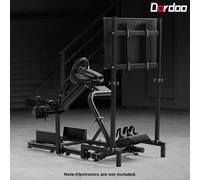 Dardoo Cockpit del simulatore di corse con supporto monitor Logitech G29 G923