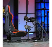 Dardoo Cockpit Per Simulatore Di Corse Con Sedile Rosso Adatto A Logitech G29