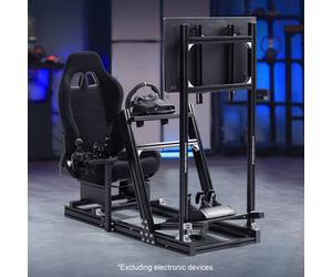 Dardoo F1 Race Simulator Cockpit Con Sedili E Supporto Monitor Per Logitech G920