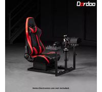 Dardoo Flight Racing Sim Cockpit Con Sedile Rosso Adatto Per Logitech G920