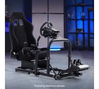 Dardoo G29 Racing Sim Cockpit Con Sedile E Supporto TV Adatto A Logitech Fanatec