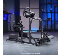 Dardoo G29 Racing Sim Cockpit Con Sedile E Supporto TV Adatto A Logitech Fanatec