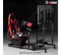 Dardoo G923 Racing Sim Cockpit Stand E Sedile Adatto Thrustmaster Fanatec G29