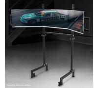 Dardoo Racing Sim Supporto per Monitor Triplo con Altezza e Larghezza Regolabili