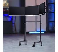 Dardoo Sim Racing Triple Monitor Stand Fit per 24-32 Pollice Display 3 Schermi