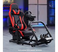 Dardoo Simulatore Di Corsa Cockpit Con Sedile Rosso Fit Logitech G29 G920 G923