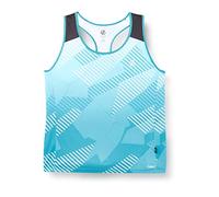 Dare 2b Aep Prompt - Maglietta da Donna, Capri Blue Empowered Print, XXXL