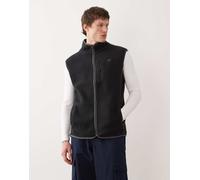 Dare 2b - Bodywarmer nero in pile Borg con zip S