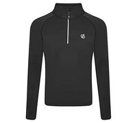 Dare 2b Consist II Core Stretch Lightweight Warm Backed Quick Drying Full Zip Jacket, Strato Intermedio Bambino, Nero, 7-8