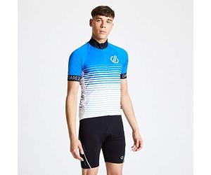 Dare 2b DMT510 T3R90 AEP Alternation' Lightweight Stretch Quick Drying, Ciclismo Top Uomo, Atheltic Blu/Bianco, XXL