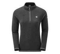 Dare 2B Freeform II Polaire avec 1/2 Zip D'ouverture, Pile Uomo Donna, Nero, FR : XS (Taglia Produttore : 8)