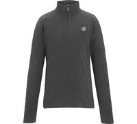 Dare 2b Freethink II-Felpa da Uomo in Pile con Mezza Zip Pullover, Grigio Ebano