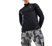 Dare 2b - Midlayer nero elasticizzato con zip corta M