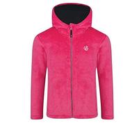 Dare 2b Mountfuse 200 gsm Textured Half Zip Fleece, Pile Bambino, Cyber Pink, 14 yr