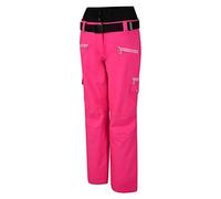 Dare 2b Pantaloni Liberty Impermeabili e Traspiranti a Vita Alta isolati da Sci e Snowboard con Ghette da Neve Integrate, Salopette Donna, Colore: Rosa Ciano, 6