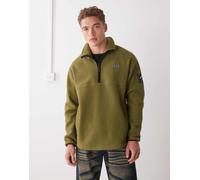 Dare 2b - Pile verde con zip corta XXL
