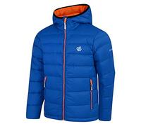 Dare 2b Reload-Giacca Invernale con Cappuccio e Imbottitura in Piuma D'Anatra, Bambini, Oxford Blu, 13