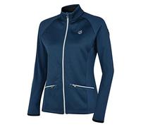 Dare 2b Solaria Core Stretch Warm Backed Knitted Full Zip Top with Zipped Lower Pockets, Giacca Softshell Donna, Blue Wing, 16