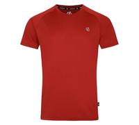 Dare 2b T-Shirt da Uomo Accelerate Tee, Rosso, L
