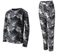 DARE 2B Thermal Baselayer Set Jr - Bambino - Grigio / Nero / Bianco - Taglia 9/10 anni- modello 2026