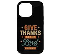 Dare grazie al Signore Salmo 107 1 - Vintage Christian Custodia per iPhone 13 Pro