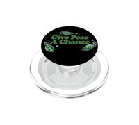 Dare piselli un cambiamento verde pisello illustrazione PopSockets PopGrip per MagSafe