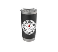 Dare sangue giocare a hockey Bicchiere termico in acciaio inox doppia parete