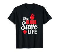 Dare Sangue Salva Vita Gruppo sanguigno 0 Cuore Maglietta