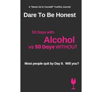 Dare To Be Honest - 100 Day Experiment - ALCOHOL: 50 Days WITH Alcohol vs 50 Days WITHOUT