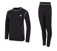 Dare2b Dare 2b Boys Pow II Baselayer Set Abbigliamento Termico, Nero, 14 Anni Bambini e Ragazzi