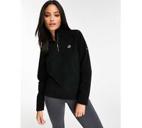 Dare 2B Freeform II Polaire avec 1/2 Zip D'ouverture, Pile Uomo Donna, Nero, FR : S (Taglia Produttore : 10)