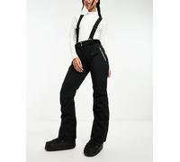 Dare2b - Salopette nera foderata in pile-Nero 42