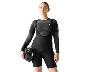 Dare2b Vigor - Pantaloncini da Ciclismo da Donna, Riflettenti, Lunghi