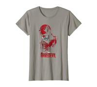 Daredevil Born Again Drip Maglietta, Donna, Ardesia, 3XL