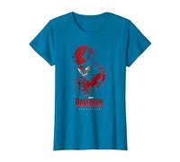 Daredevil Born Again Drip Maglietta, Donna, Zaffiro, XL