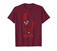 Daredevil Born Again Drip Maglietta, Uomo, Bordeaux, S