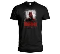 Daredevil - Born Again - T Shirt Uomo, Maglietta Marvel Ufficiale in Cotone, Maglia Hell’s Kitchen, vestibilità Regular per Uomo, Donna e Ragazzo XL