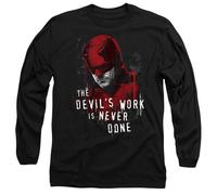 DaredevilBorn Again The Devil's Work Is Never Done Maglietta Manica (TV21744)