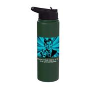 Darei alle tue idee una "C" per le persone sarcastiche catastrofe Stainless Steel Insulated Water Bottle