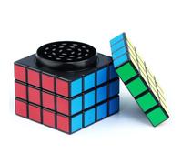 DARENYI 2pcs GRANDER GRANDE CREADER, Crusher di smerigliatrice da 60 mm,metallo di smerigliatrice di polline,4 -parte,anello delle spezie del cubo,smerigliatrice di sale e pepe,per erbe,fiori,spezie