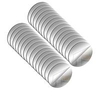 DARENYI 30 Pezzi Adesivi da Parete a Specchio 8cm Rotondo Specchio da Parete Specchio Adesivo da Parete Removibile Adesivi da Parete a Specchio per Casa Decorazione Soggiorno Camera da Letto