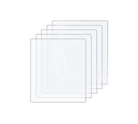 DARENYI 5 Pezzi Lastre Plexiglass 2mm Fogli acrilici in Trasparente Plexiglass Pannello Plexiglass per Decorazione Domestica, Display, Cornice, Pittura (18 x 13 cm)