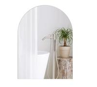 DARENYI Specchi di piastrelle autoadesivi, specchi di vetro, piastrelle dello specchio, specchio incollato, piccolo specchio autodesivo, per bagno, bagno, spogliatoio, soggiorno (40 * 30 cm)