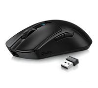 DAREU A950GM Mouse gaming ultraleggero da 60 g, sensore PixArt PAW3395, microinterruttori da gioco HUANO da 100 milioni, 26000 DPI, ricarica rapida in 30 minuti, mouse gaming tri-mode per PC/Mac