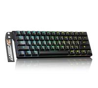 DAREU EK60 HE 8K Hz Rapid Trigger Gaming Keyboard, 60% tastiera magnetica cablata con cinturino decorativo rimovibile, Hot-swap,0,01 mm di precisione RT, interruttori ad effetto Hall, RGB, per PC/Mac