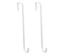 Dargkwn Ganci per porta da appendere, 2 pezzi, per ghirlanda e decorazione | Accessori per costume da gatto nero con 3 pezzi: orecchie da gatto, coda a clip e campanelle con fiocco, per feste